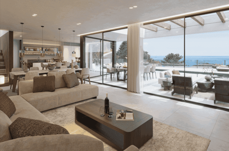 Brand new luxury villa in Pinares Hills Málaga with sea views, infinity pool and modern design.