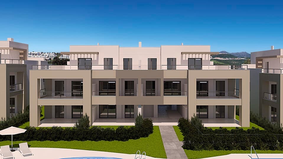 Elegant Mediterranean homes with sea views, spacious terraces and direct beach access.