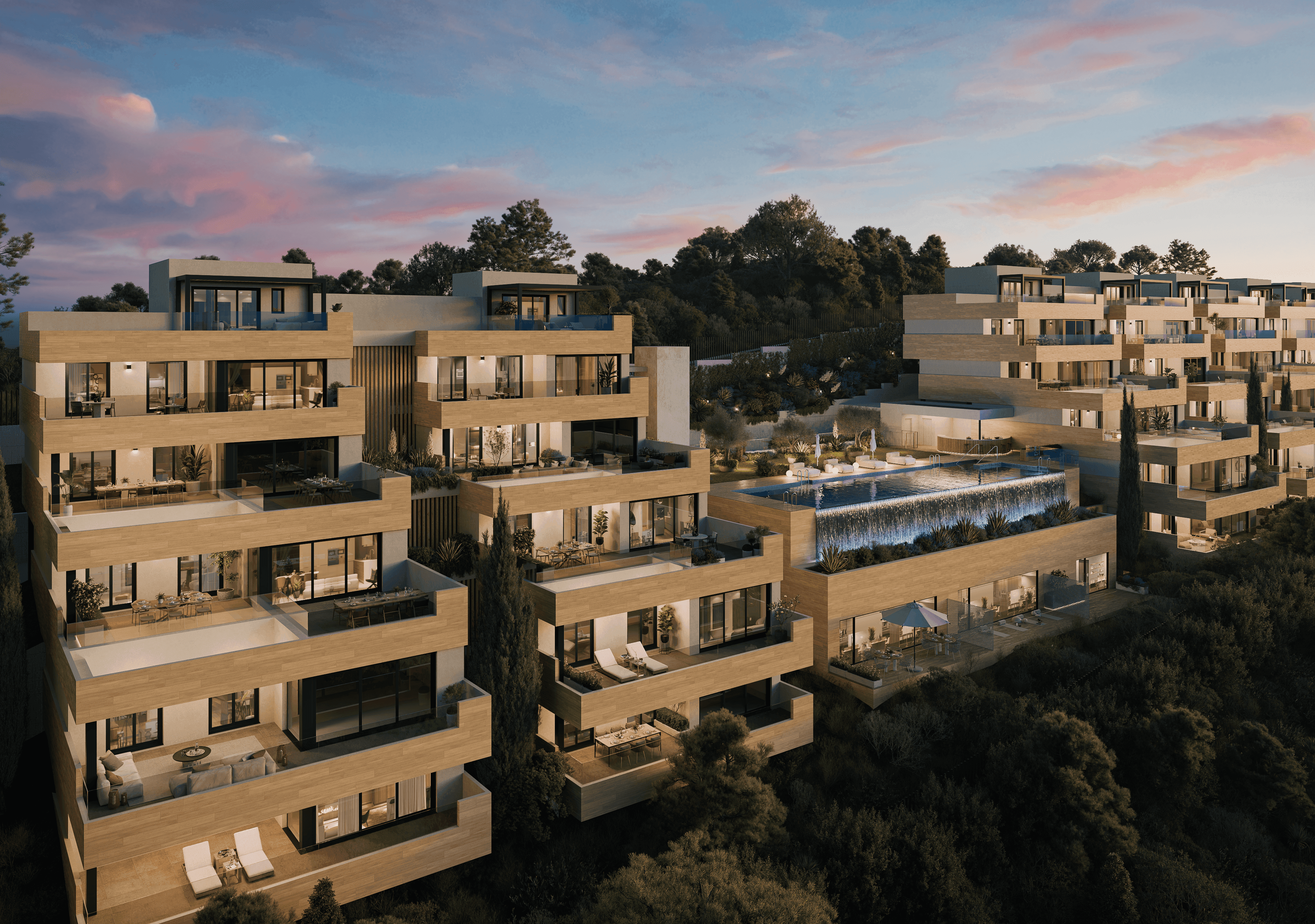 Soleil represents a way of life where architecture and nature merge in perfect balance.