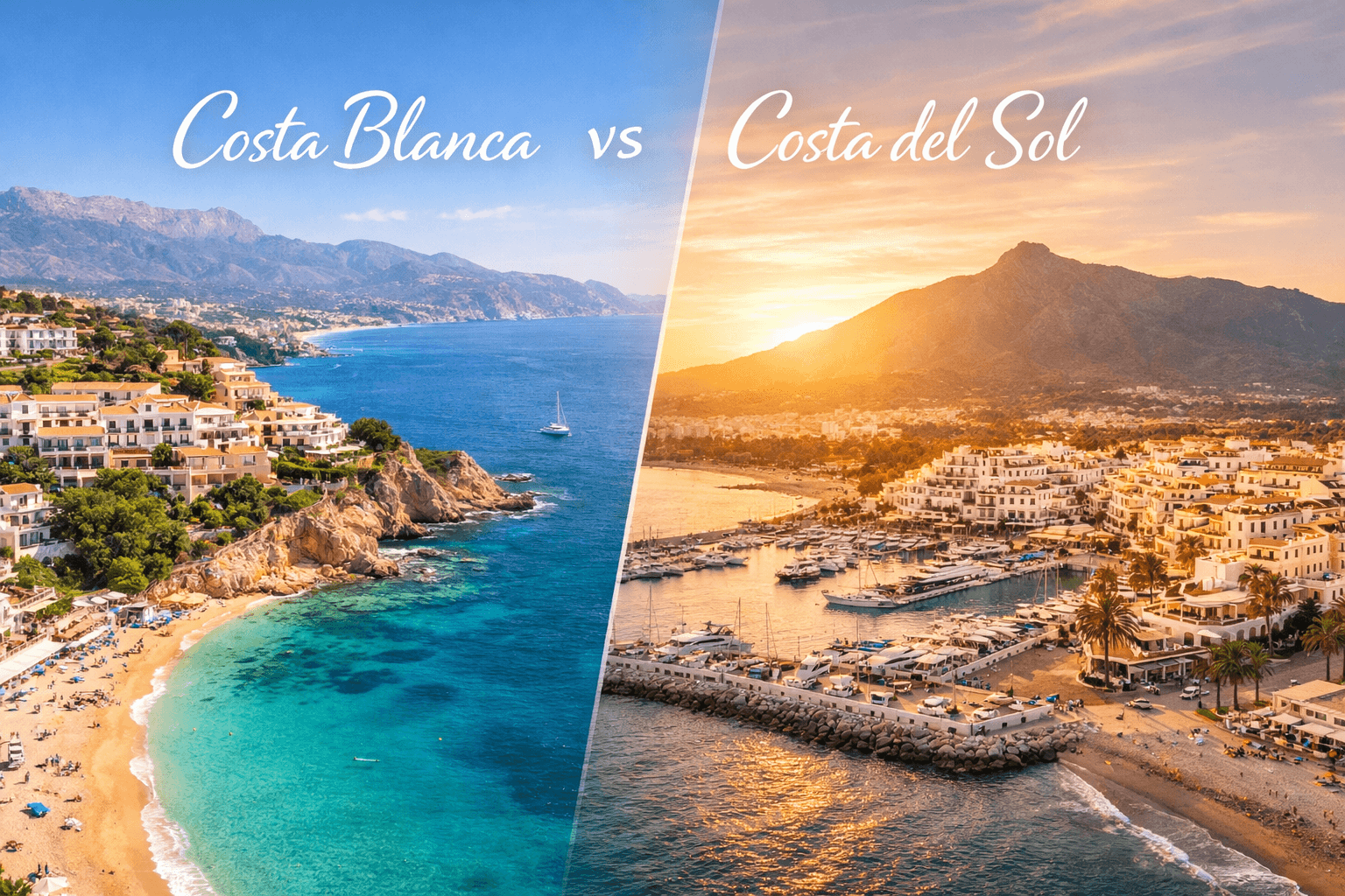Costa Blanca or Costa del Sol - which suits you better?