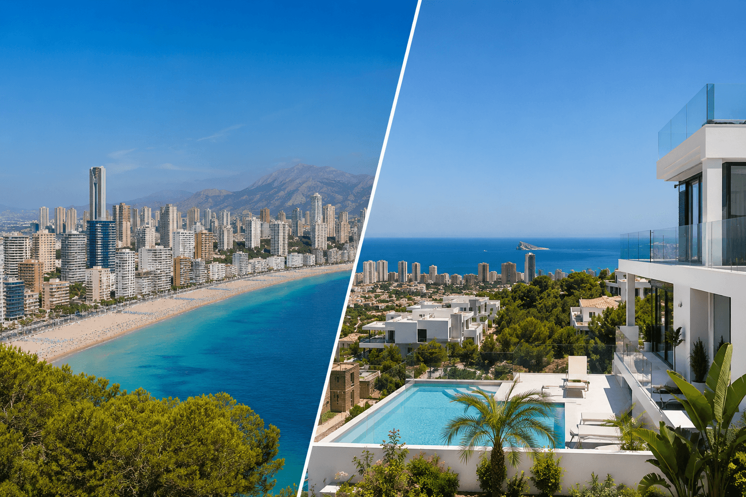 Benidorm or the surrounding towns? Where is the best place to buy property on the Costa Blanca?
