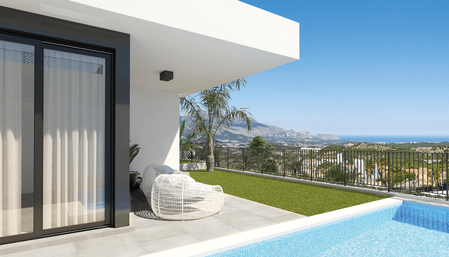 Beautiful, newly built villas at the foot of Mount Ponoig with 2 bedrooms, 2 bathrooms, parking!